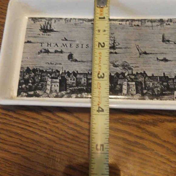 Vintage Holcam Pottery Trinket Dish Thamesis - Bankside Where Shakespear Lived. - Picture 2 of 7